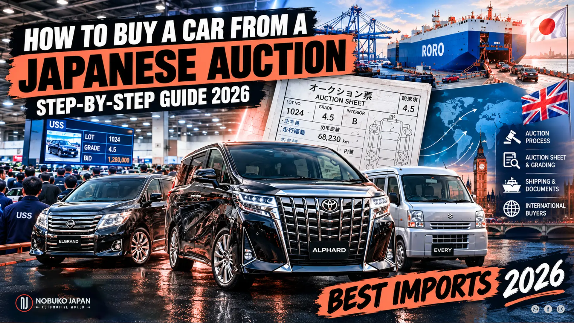 How to Buy a Car from a Japanese Auction Step-by-Step Guide for International Buyers